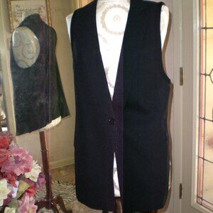 BCBGMAXAZRIA Black Vest